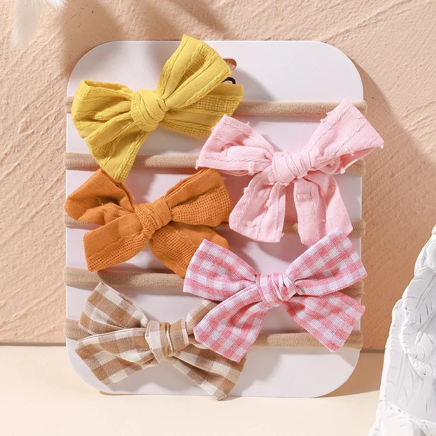 Floral Lace Bow Headband, product view 7