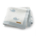 Little Whale Knit Blanket
