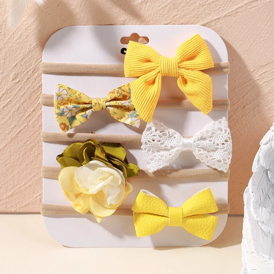 Floral Lace Bow Headband, product view 26