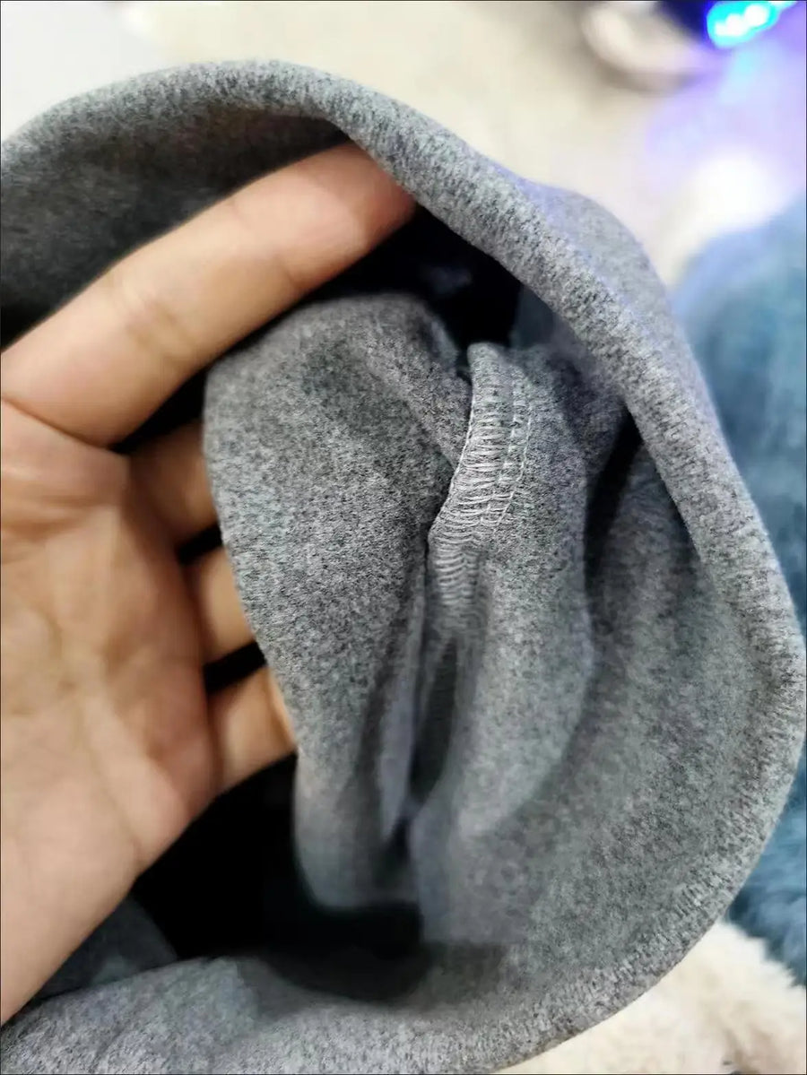 Ribbed Full-Length Baby Pants, product view 5