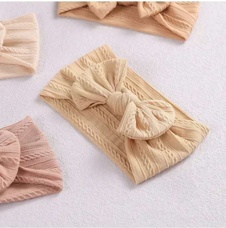 Jacquard Bow Tie Headband