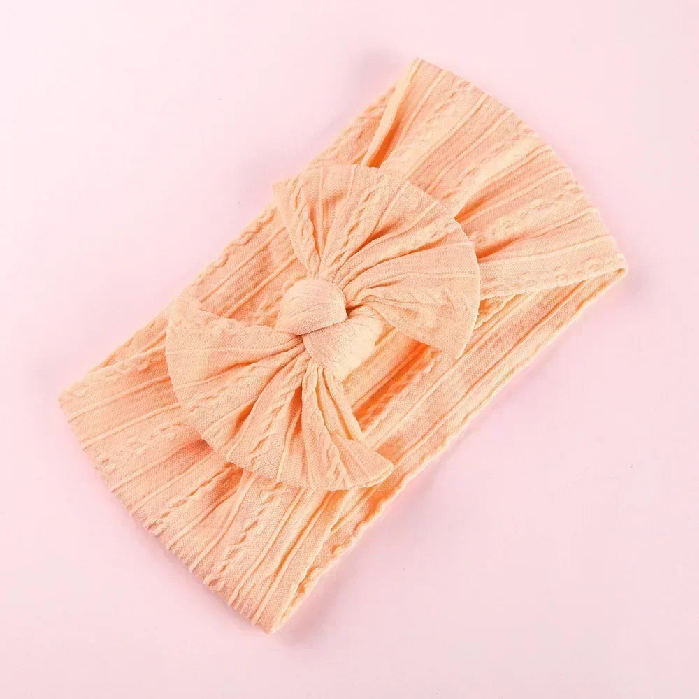 Jacquard Bow Tie Headband