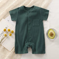 Crew Neck Romper