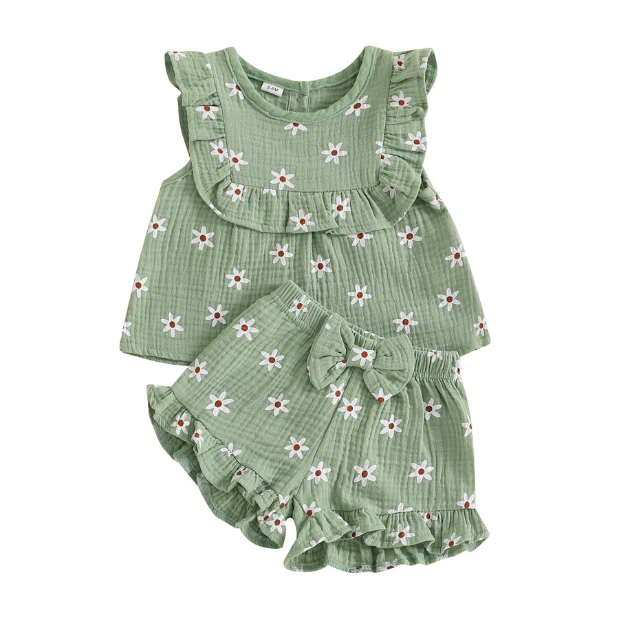Prairie Floral Tank & Shorts Set – detail 8