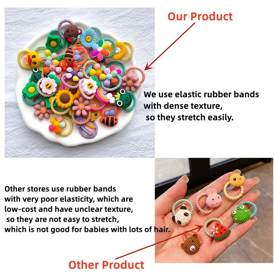 Little Friends Hair Tie Set, product view 5