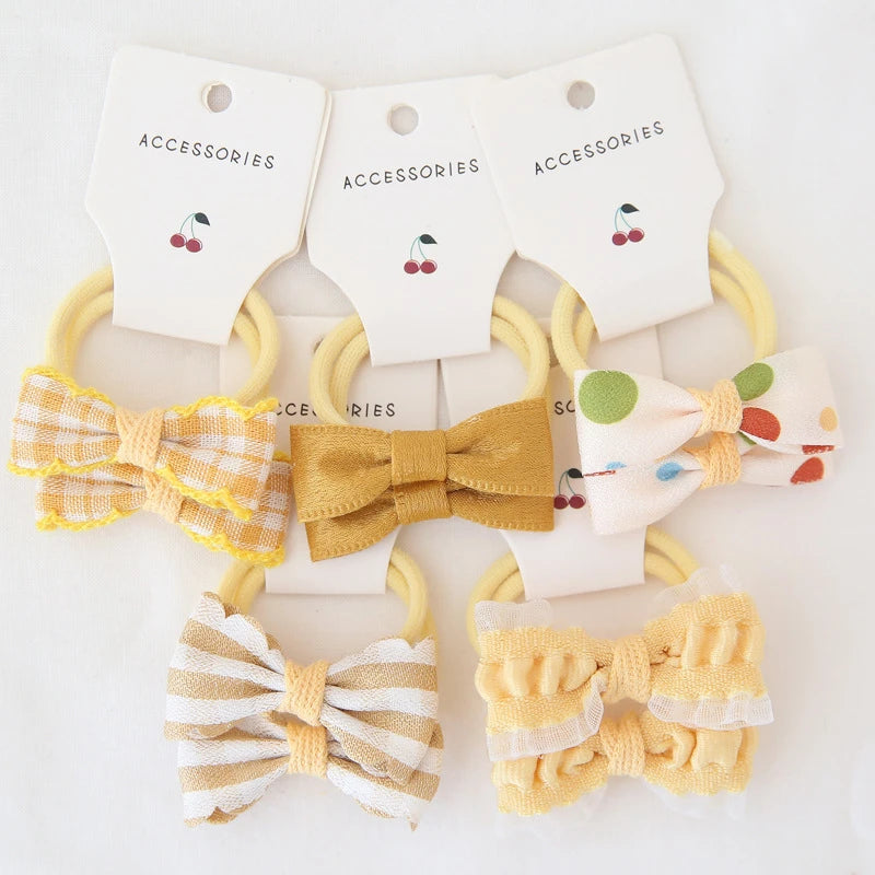 Floral Bow Hair Accessories Set, product view 17
