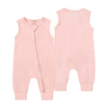 Essentials Summer Baby Romper Clothes Bamboo Fiber Jumpsuit Sleeveless Onesies Pajamas Solid Bodysuit For