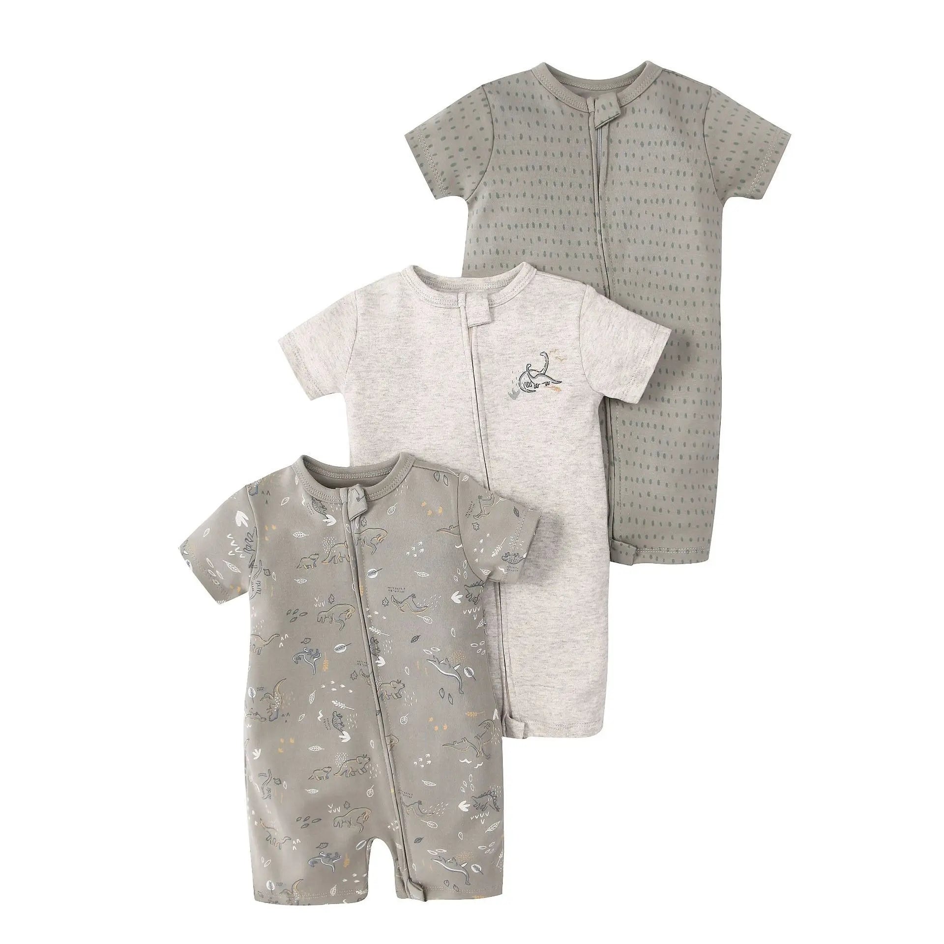 Everyday Cotton Romper Set (3-Pack)