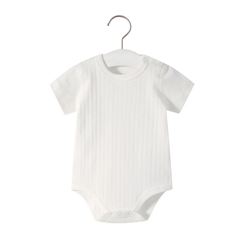 Detail of Petite Léonie Short Sleeve Bodysuit stitching
