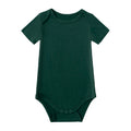 Soft Bamboo Short Sleeve Bodysuit - Deep teal
