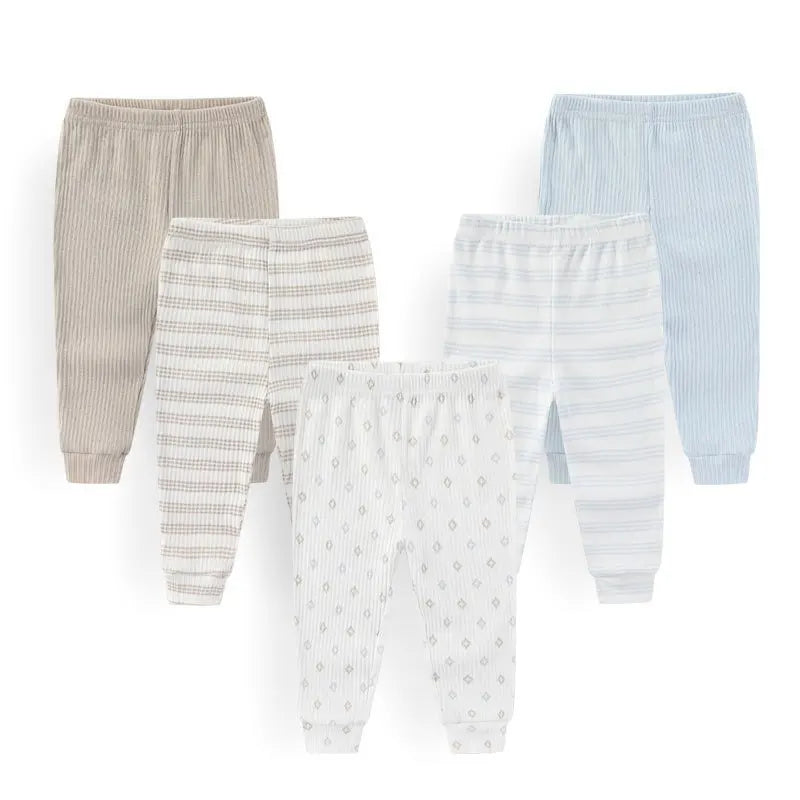 Solid Color Cotton Baby Pants