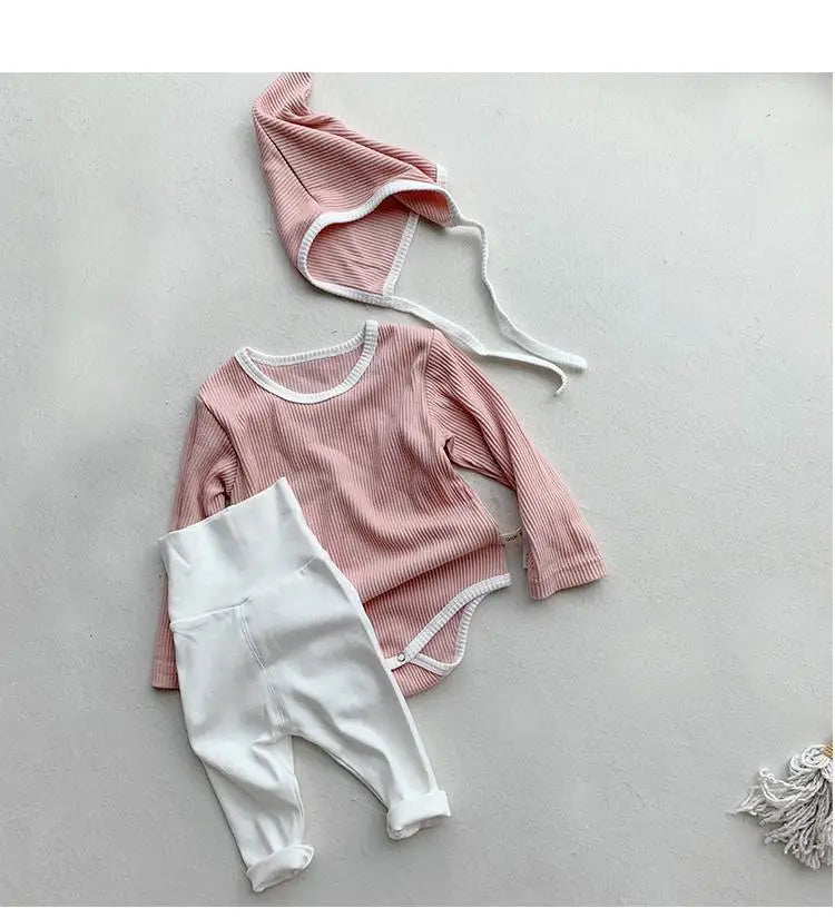 Ribbed Full-Length Baby Pants, product view 4