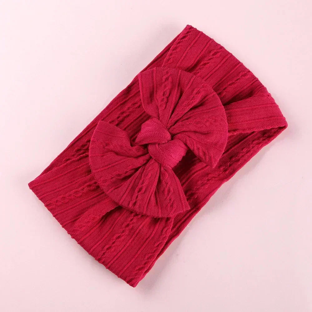 Jacquard Bow Tie Headband
