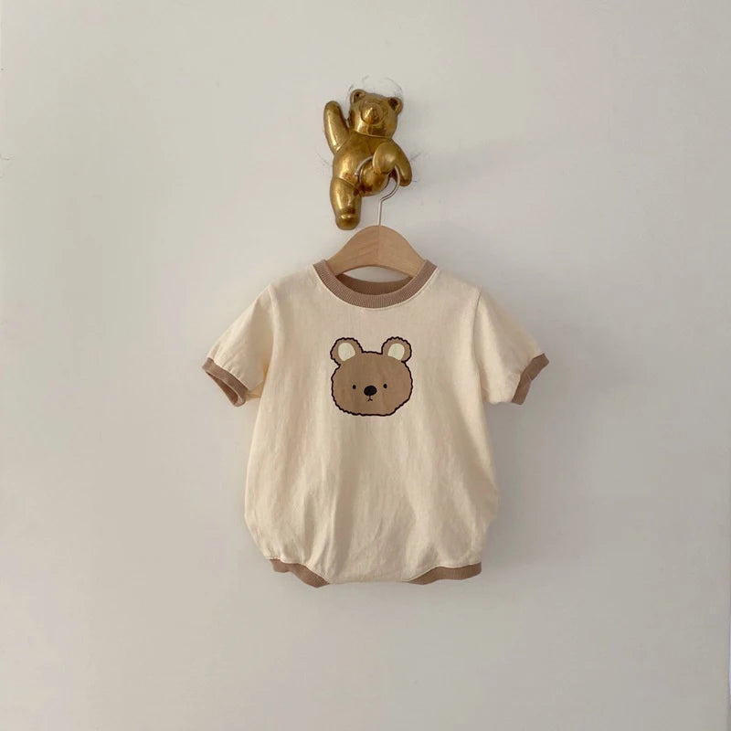 GentleBear Short-sleeve Romper, product view 6