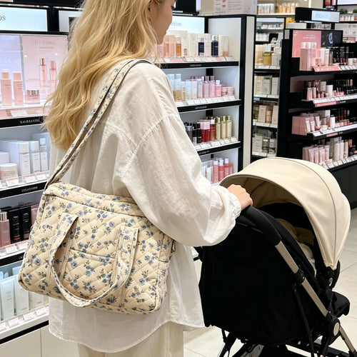 Quilted Multi-Functional Diaper Bag, product view 2