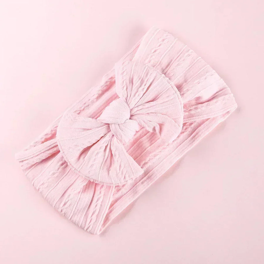 Jacquard Bow Tie Headband, product view 3