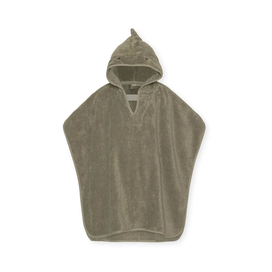 Embroidered Cotton Hooded Bathrobe Set, product view 14