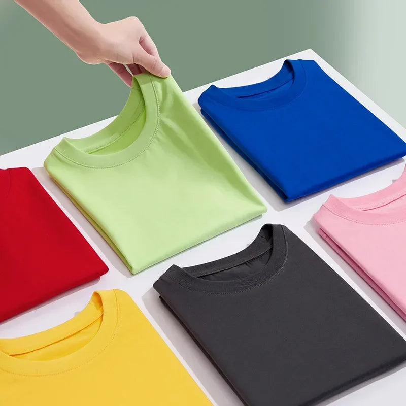 Kids’ Cotton-Blend Graphic School Tee – Neutrals
