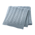 Knitted Cotton Baby Swaddle Blanket