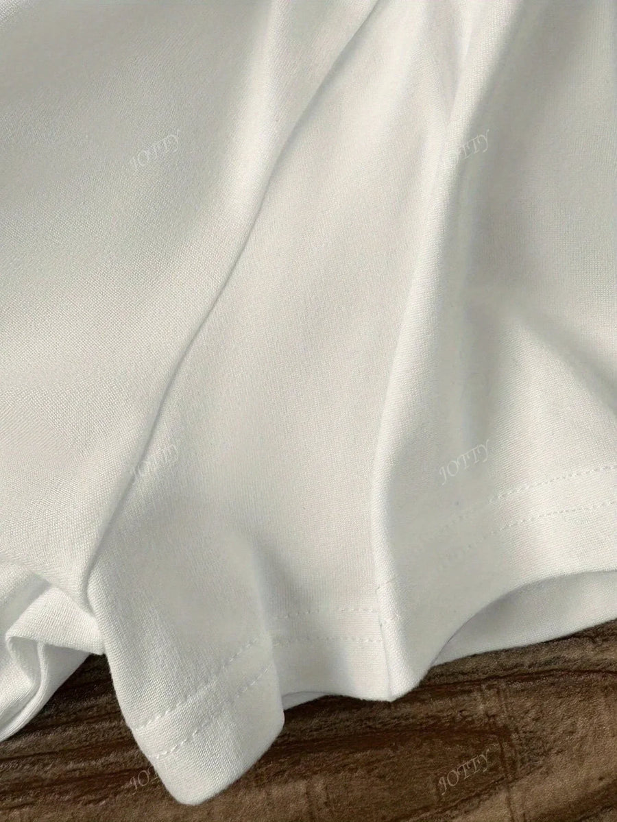 Limoncello Lemon Cotton Tee – detail 5