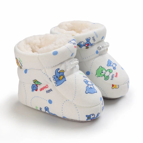Dog Cozy Cartoon baby boots