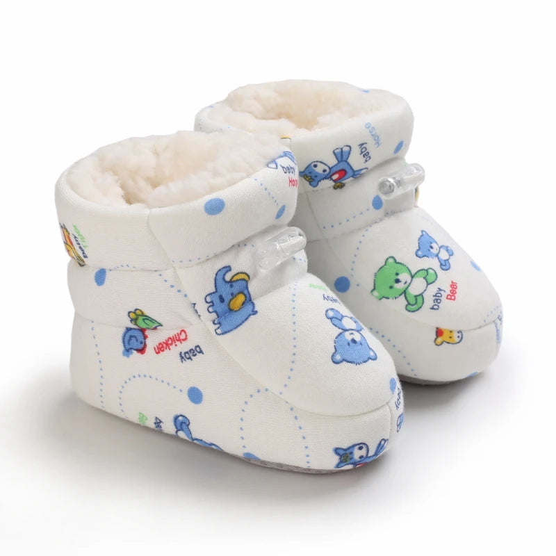 Dog Cozy Cartoon baby boots
