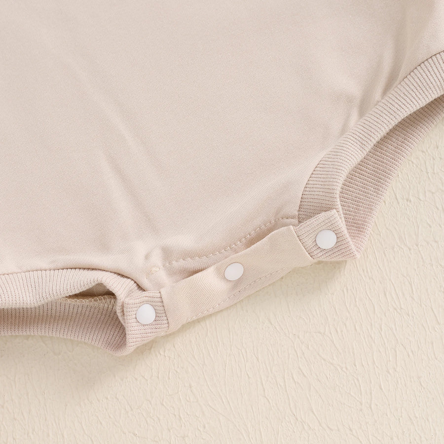 Little Bean Embroidery Romper, product view 5