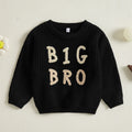 Letter Embroidered Knit Sweater for Baby