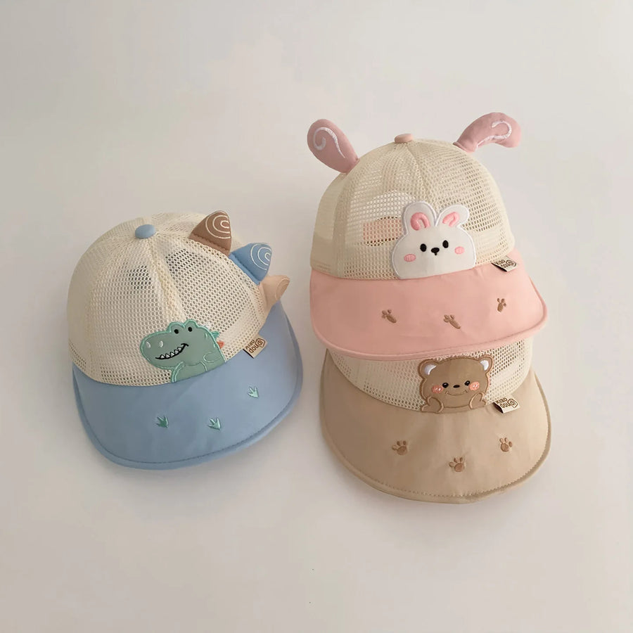 Animal Pattern Baby Baseball Cap, product view 2