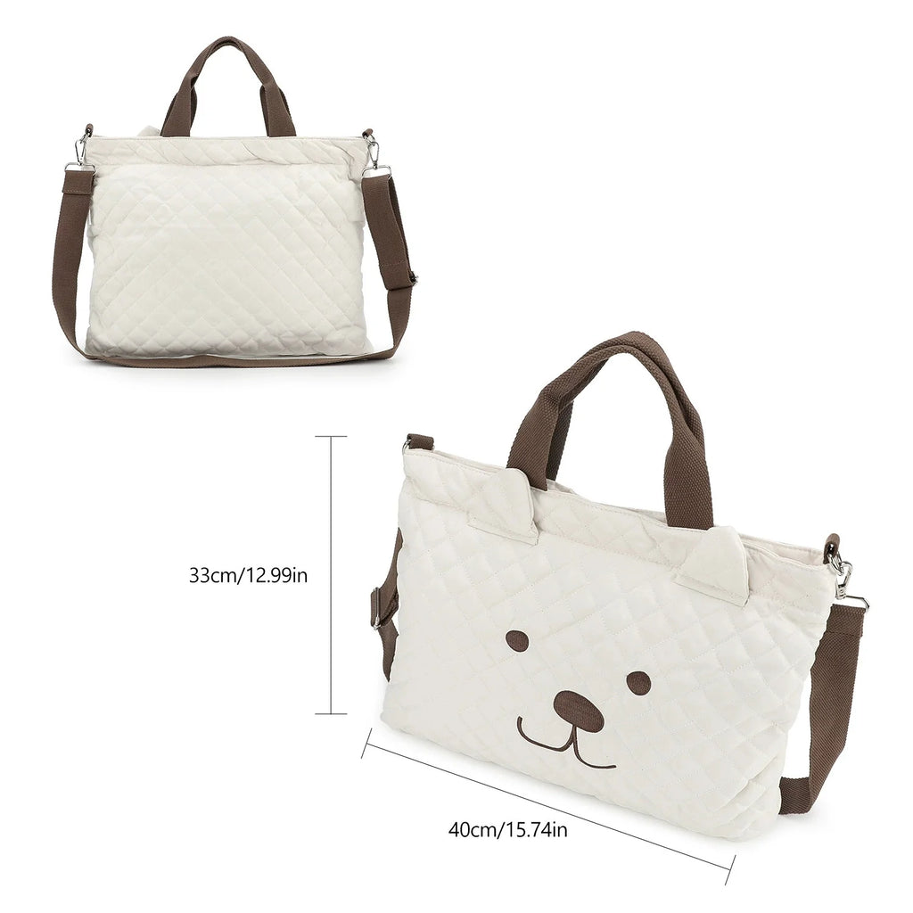 Spacious interior of Large Capacity Diaper Bag