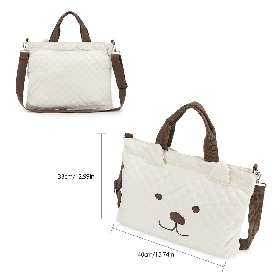 Spacious interior of Large Capacity Diaper Bag