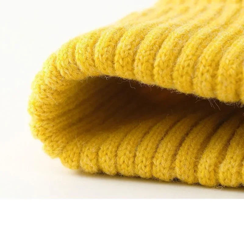 Classic Knit Beanie Hat, product view 4