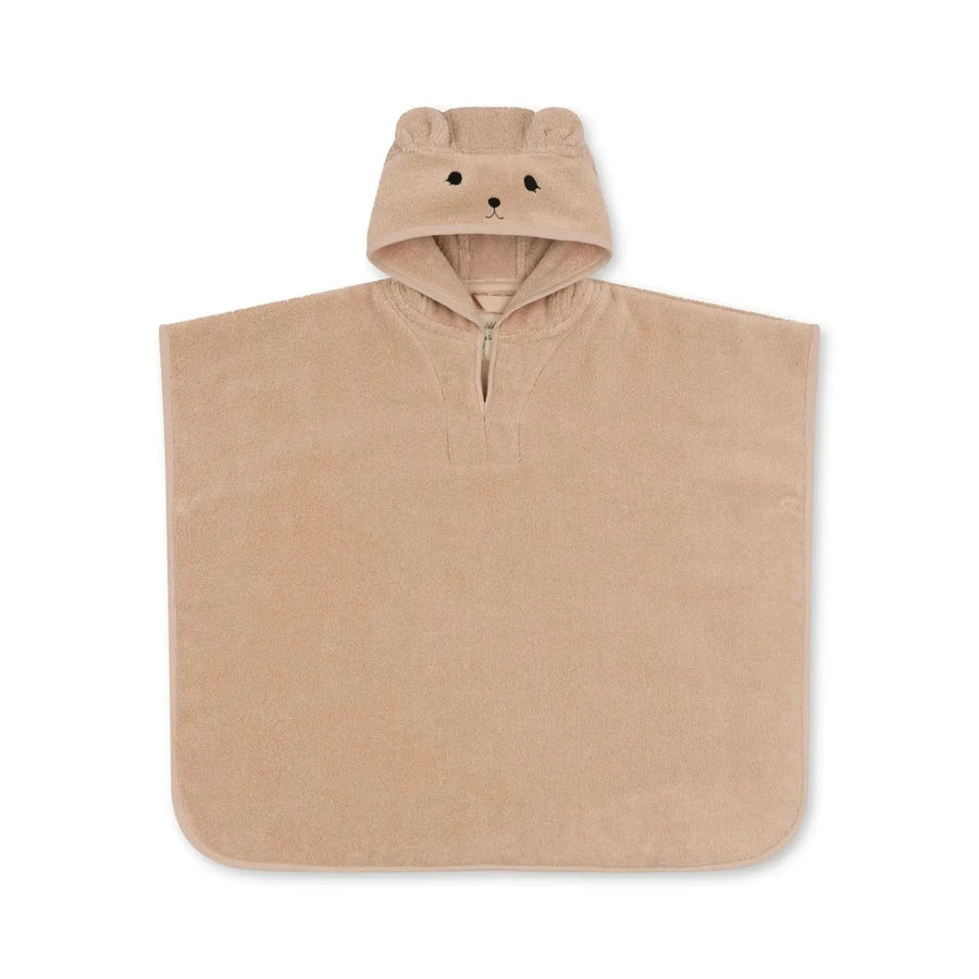 Embroidered Cotton Hooded Bathrobe Set, product view 13