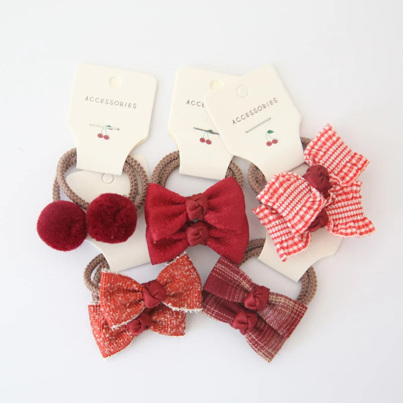 Plaid Hair Accessories Set, product view 36