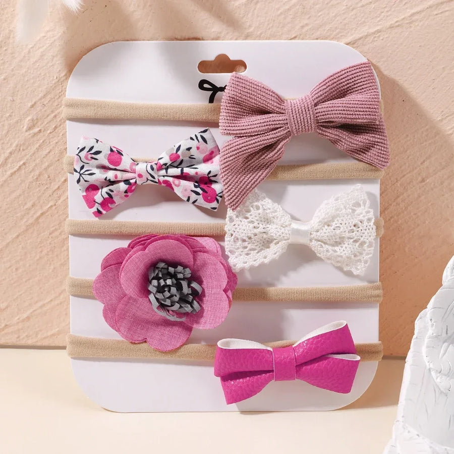 Floral Lace Bow Headband, product view 14