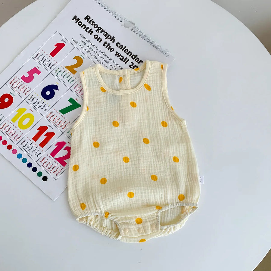 Wrinkle Cloth Sleeveless Bodysuit, product view 7