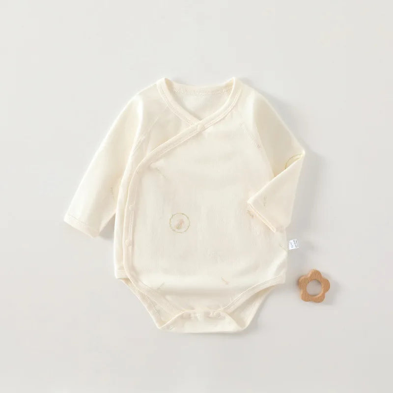 Soft Cotton Long Sleeve Bodysuit, product view 5