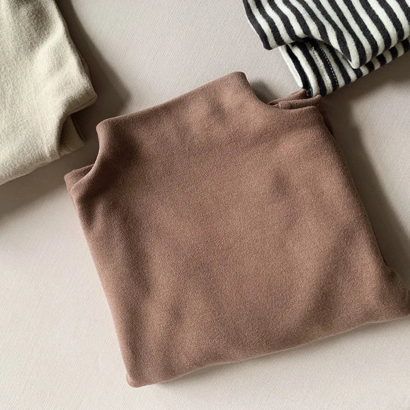 Striped Half Neck Baby Top, product view 10