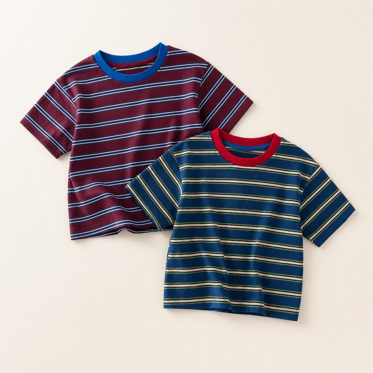 Lucien Summer Stripe Tee — GentleNest Co